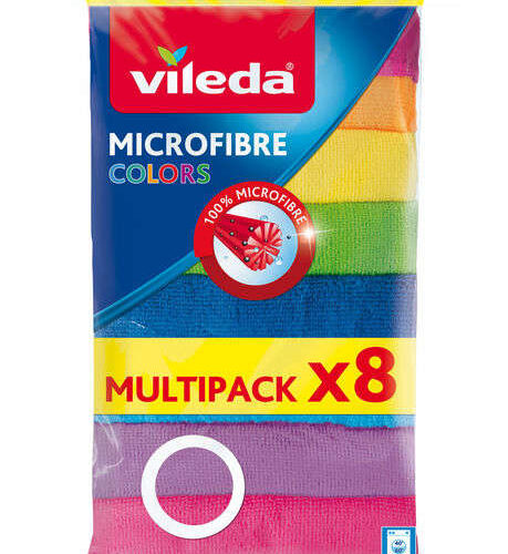 Vileda color 8 színű mikroszálas Törlőkendő