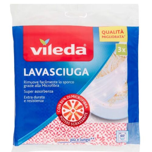 Vileda Mosogatókendő 50% mikroszállal 3db