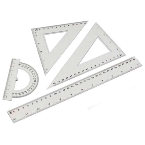 Vonalzó készlet 4 darabos 30cm