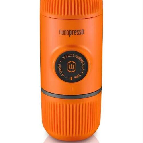 Wacaco Nanopresso GR Narancs hordozható kávéfőző őrölt kávéhoz