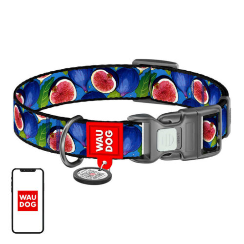 Waudog "Fig" nylon nyakörv QR kóddal