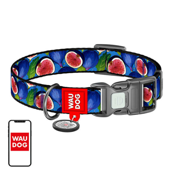 Waudog "Fig" nylon nyakörv QR kóddal
