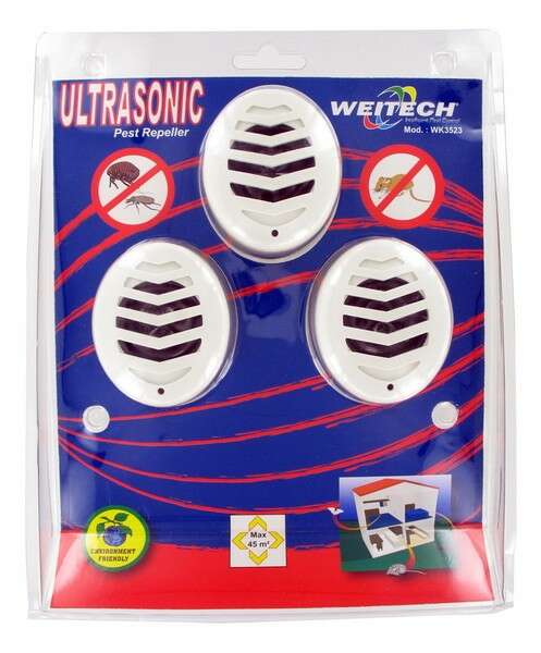 Weitech Ultrahangos kártevő riasztó 45m2