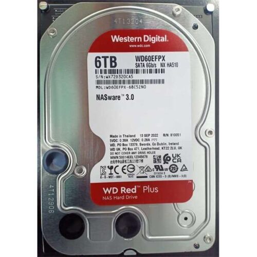 Western digital 3.5" hdd sata-iii 6tb 5400rpm 256mb cache