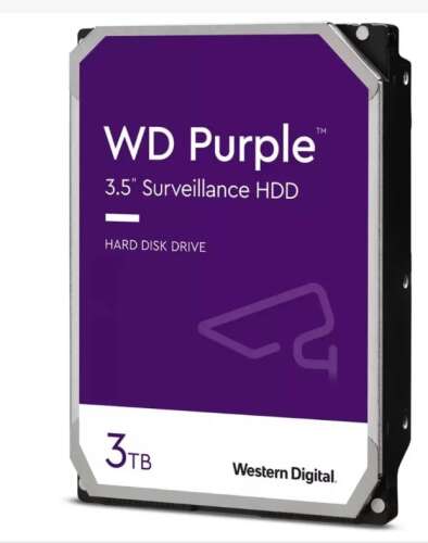 Western Digital HDD 3TB Purple 3