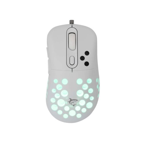 White Shark Azrael Vezetékes Gaming Egér - Fehér