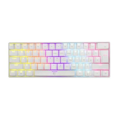 White Shark GK-2022W/BL-HU SHINOBI Outemu Blue Gaming billentyűzet fehér
