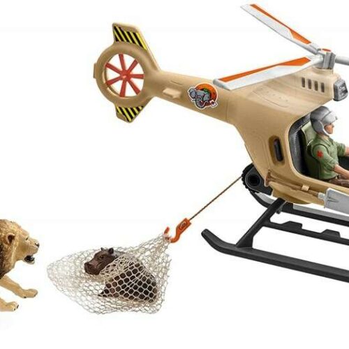 Wild Life: Állatmentő helikopter - Schleich
