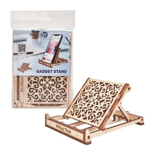 Wood Trick Mobiltelefon állvány 3D fa mechanikus modell