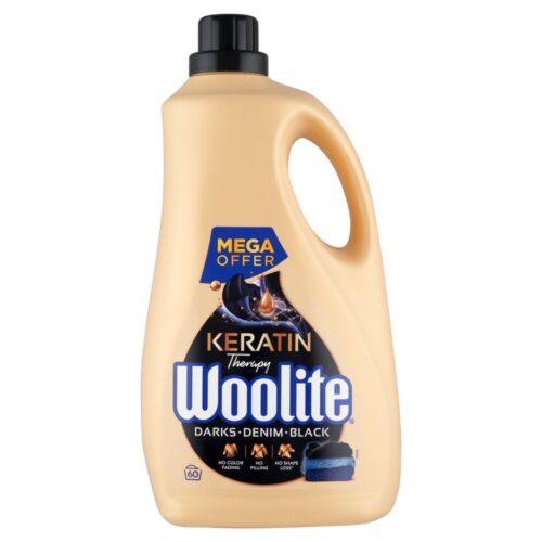 Woolite Keratin Therapy folyékony Mosószer sötét ruhákhoz 3