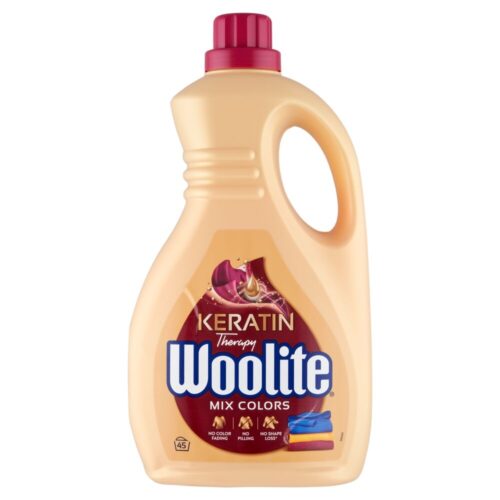 Woolite Keratin Therapy folyékony Mosószer színes ruhákhoz 2