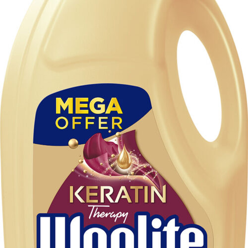 Woolite Keratin Therapy folyékony Mosószer színes ruhákhoz 4