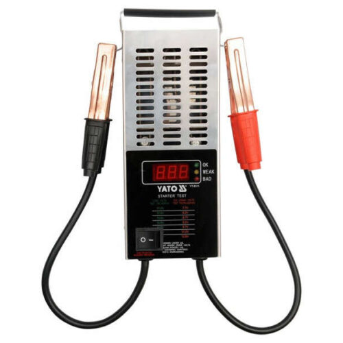 YATO Akkuteszter - Digitális - 12V - 150-1400A CCA