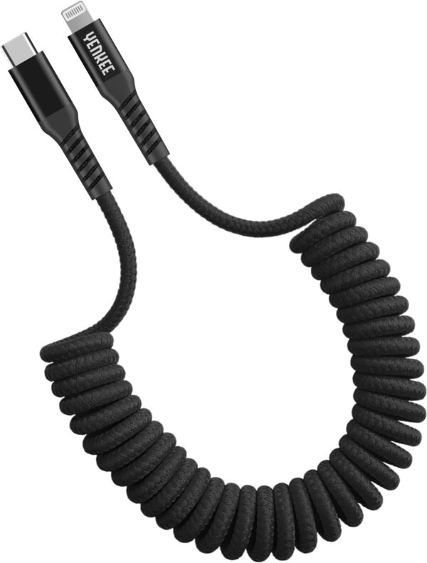 Yenkee YCU 503 BK USB C/Lightning Kábel