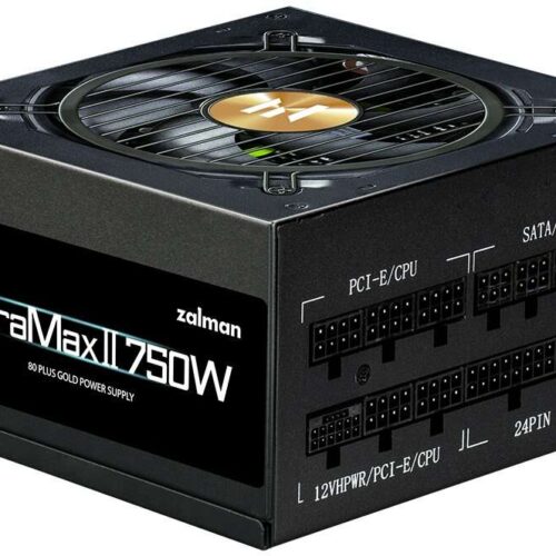 Zalman 750W TeraMax II 80+ Gold Tápegység - Fekete