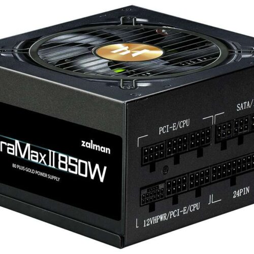 Zalman 850W TeraMax II 80+ Gold Tápegység - Fekete