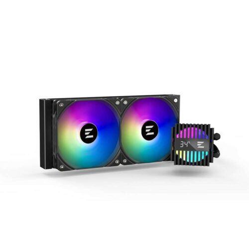 Zalman Alpha24 A24 ARGB CPU Vízhűtés - Fekete