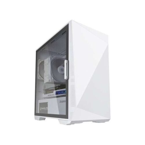Zalman Ház Mini ATX Z1 ICEBERG WHITE Tápegység nélkül