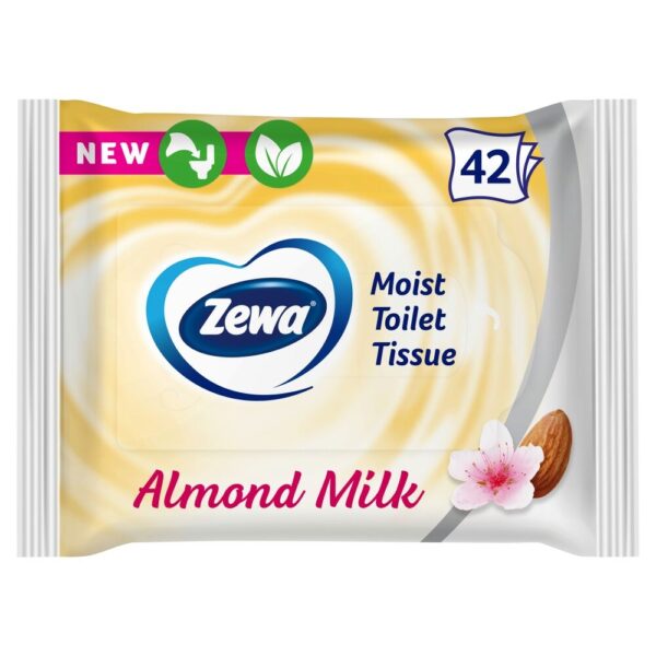 Zewa Almond Milk Nedves Toalettpapír 42db