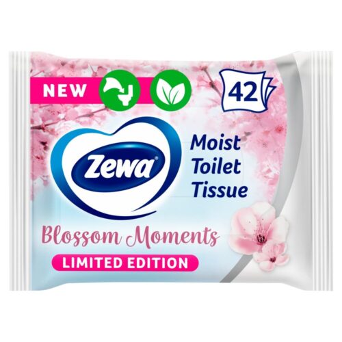 Zewa Blossom Moments illatosított nedves Toalettpapír 42db