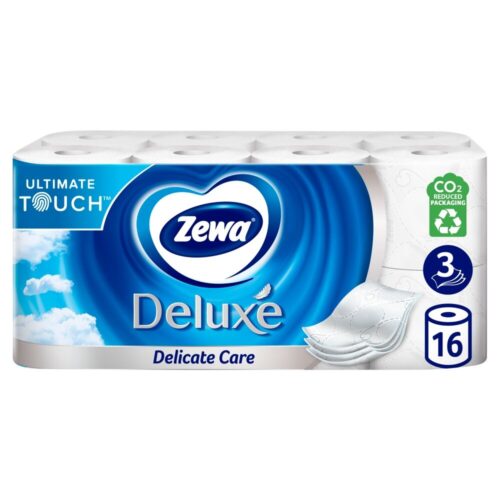 Zewa Deluxe Delicate Care 3 rétegű Toalettpapír 16 tekercs