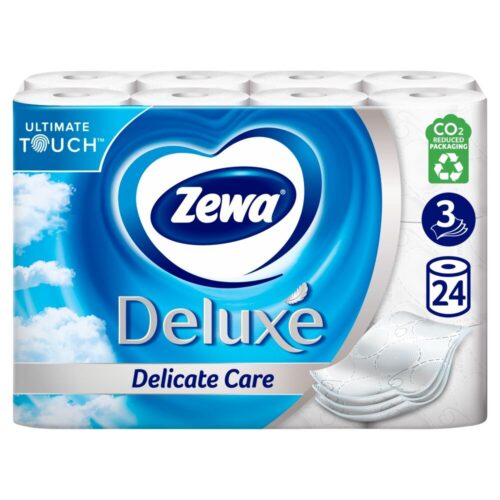 Zewa Deluxe Delicate Care 3 rétegű Toalettpapír 24 tekercs