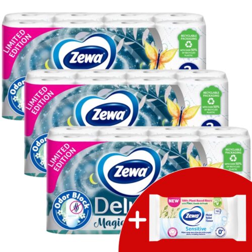 Zewa Deluxe Magic Garden 3 rétegű Toalettpapír - Limited Edition...