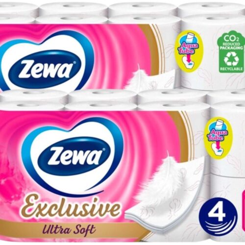 Zewa Exclusive Ultra Soft 4 rétegű Toalettpapír 2x16 tekercs