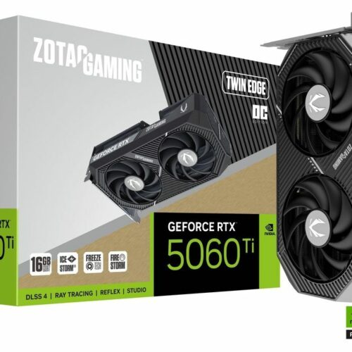 Zotac GAMING GeForce RTX 5060 Ti Twin Edge OC NVIDIA 16 GB GDDR7...