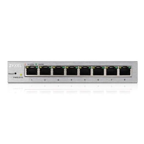 Zyxel GS1200-8-EU0101F Switch 8x1000Mbps Fémházas Asztali