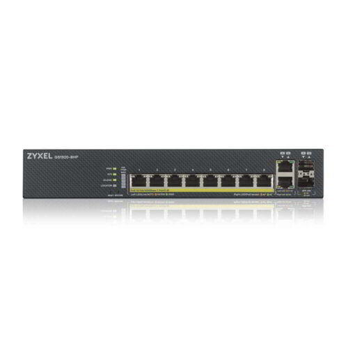 Zyxel GS1920-8HPV2-EU0101F Switch 8x1000Mbps (8xPOE) + 2xGigabit...